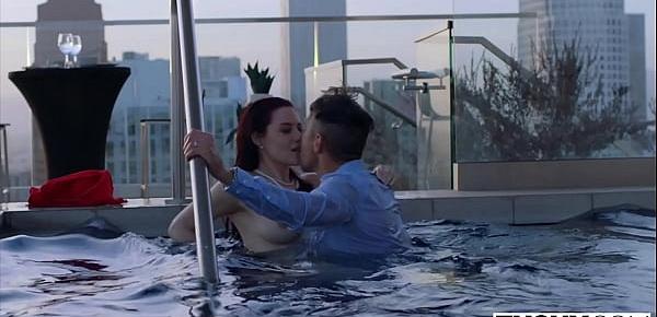  TUSHY Anal-curious redhead Jessica spices up her marriage